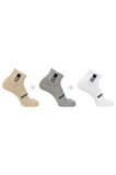 Salomon LC2169600 Everyday Ankle 3-Pack Unisex Çorap