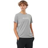 Salomon LOGO SS TEE W Gri Kadın Tshirt