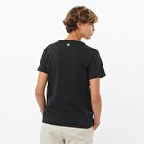 Salomon LOGO SS TEE W SİYAH Kadın Tshirt