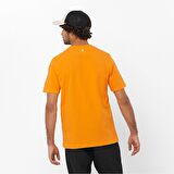 Salomon RUNNING GRAPHIC SS TEE M Turuncu Erkek Tshirt