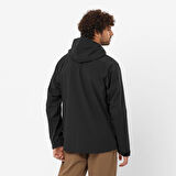 Salomon LC2211400 OUTERPATH 2.5L WP JKT M Deep Black Erkek Outdoor Ceket