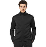 Salomon LC2329100-LC2300800 Sntial Midfleece Fz Jacket Erkek Polar Fermuarlı Sweatshirt