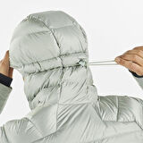 Salomon LC2289900 Elixir Ultra Down Parka W Misty Blue Kadın Outdoor Ceket