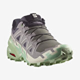 Salomon 475820 Speedcross 6 W Castlerock/Vanilla Ice/Smoke Green Kadın Outdoor Ayakkabı