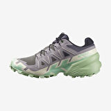 Salomon 475820 Speedcross 6 W Castlerock/Vanilla Ice/Smoke Green Kadın Outdoor Ayakkabı