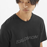 Salomon LC2526600 Big Logo Tee M Erkek Spor Tişört