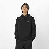 Salomon LC2523700 Chest Logo Hoodie M Erkek Sweatshirt