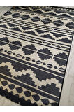 Kaymaz Tabanlı Yıkanabilir Örüntü Kilim Desenli Dokuma Taban Halı