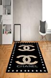 Kaymaz Taban Yıkanabilir Dekoratif Modern Desenli Dot Taban Halı