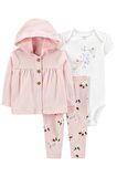 Carter's Kız Bebek Hırkalı Set 1n678610 Pembe 358261-00307_R004