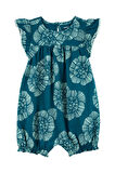 Carters Mavi Kız Bebek Kısa Tulum 1O950910M