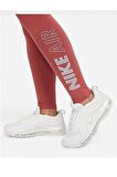 Nike Air Dri-fit Dn4865-691 Gül Kurusu Kadın Tayt DN4865-691