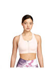 W Nk Df Swsh Zip Front Bra Kadın Antrenman Sporcu Sütyeni Dd1205-611