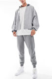 Nike Jordan Brooklyn Fleece Jogger Erkek Gri Eşofman Altı