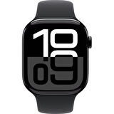 Apple Watch Series 10 Gps 42MM Jet Black Aluminium Case With Black Sport Band - M/l