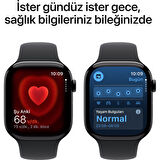 Apple Watch Series 10 Gps 42MM Jet Black Aluminium Case With Black Sport Band - M/l