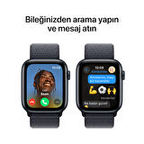 Apple Watch SE GPS 40 mm Gece Yarısı Alüminyum Kasa ve Mürekkep Moru Spor Loop (MXEA3TU/A)