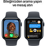 Apple Watch Se Gps 44MM Midnight Aluminium Case With Midnight Sport Band - M/l