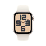 Apple Watch SE GPS + Cellular 40 mm Yıldız Işığı Alüminyum Kasa ve Yıldız Işığı Spor Kordon - S/M (MXGJ3TU/A)