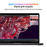 MacBook Pro 14 inç M4 Çip 10 Çekirdek CPU 10 Çekirdek GPU 16 GB RAM 512 GB Gümüş - (MW2W3TU/A)
