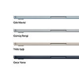 MacBook Air 13 inç Apple M4 Çip 10 Çekirdek CPU 8 Çekirdek GPU 16GB Bellek 256GB Gece Yarısı - (MW123TU/A)