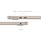 MacBook Air 13.6 inc M3 8CPU 8GPU 16GB 256GB Yıldız Işığı MC8J4TU/A