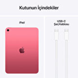 iPad 11. Nesil Wi-Fi 128 GB 11" MD4E4TU/A Pembe Tablet