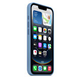 iPhone 16e için Silikon Kılıf - Buz Mavisi - (MD3Q4ZM/A)