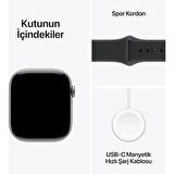  Apple Watch Series 11 GPS 46mm Space Grey Aluminium Case with Black Sport Band - M/L