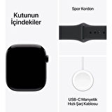 Apple Watch Series 11 GPS 42mm Jet Black Aluminium Case with Black Sport Band - S/M