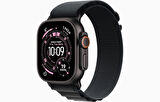Apple Watch Ultra 3 GPS + Cellular 49mm Black Titanium Case with Black Alpine Loop - Large