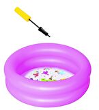 Pompası ile Bestway 51061, Desenli Zeminli Şişme Çocuk Havuz SET (61x15cm)
