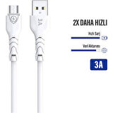SNX SC90 3.0A MİCRO 1 METRE ŞARJ KABLOSU