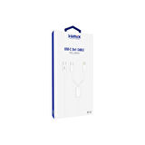 SNX İP12 TYPEC LİGHTNİNG 1 METRE ŞARJ KABLOSU