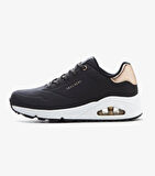 SKECHERS 155196 BLK KADIN SPOR AYKKABI