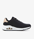 SKECHERS 155196 BLK KADIN SPOR AYKKABI