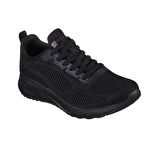 Skechers Bobs Squad Chaos - Face Off Kadın Siyah Spor Ayakkabı 117209 BBK