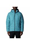 WO1151 POWDER LITE HOODED JACKET Petrol Mavisi