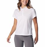 Columbia Tidal Tee SS Polo Kadın Kısa Kollu Polo T-shirt Beyaz FL2697-100