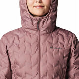 Columbia  Delta Ridge II Long Down Jacket Kadın Mor Mont