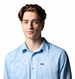 Silver Ridge Utility Lite Plaid Erkek Uzun Kollu Gömlek
