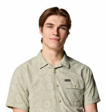 Tech Trail Utility Printed Woven Erkek Kısa Kollu Gömlek