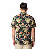 Tech Trail Utility Printed Woven Erkek Kısa Kollu Gömlek