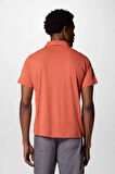 Erkek Zero Rules Kısa Kollu Polo T-Shirt - Kiremit | M