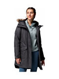 Columbia Suttle Mountain Long Insulated Kadın Mont Kadın Antrasit Melanj WL0885-012