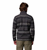 Sweater Weather Printed Yarım Fermuarlı II Erkek Polar Üst