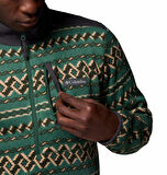 Sweater Weather Printed Yarım Fermuarlı II Erkek Polar Üst