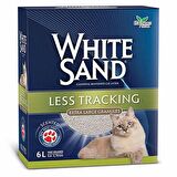 White Sand Less Tracking Cat Litter Hızlı Toplaklanan Kedi Kumu 2x6 Lt. 