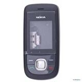 Nokia 2220 2220S Siyah Kapak + Tuş Takımı Arka Kapak Ön (A Kalite)