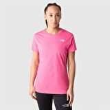 W S/S SIMPLE DOME TEE Pembe Kadın Tshirt